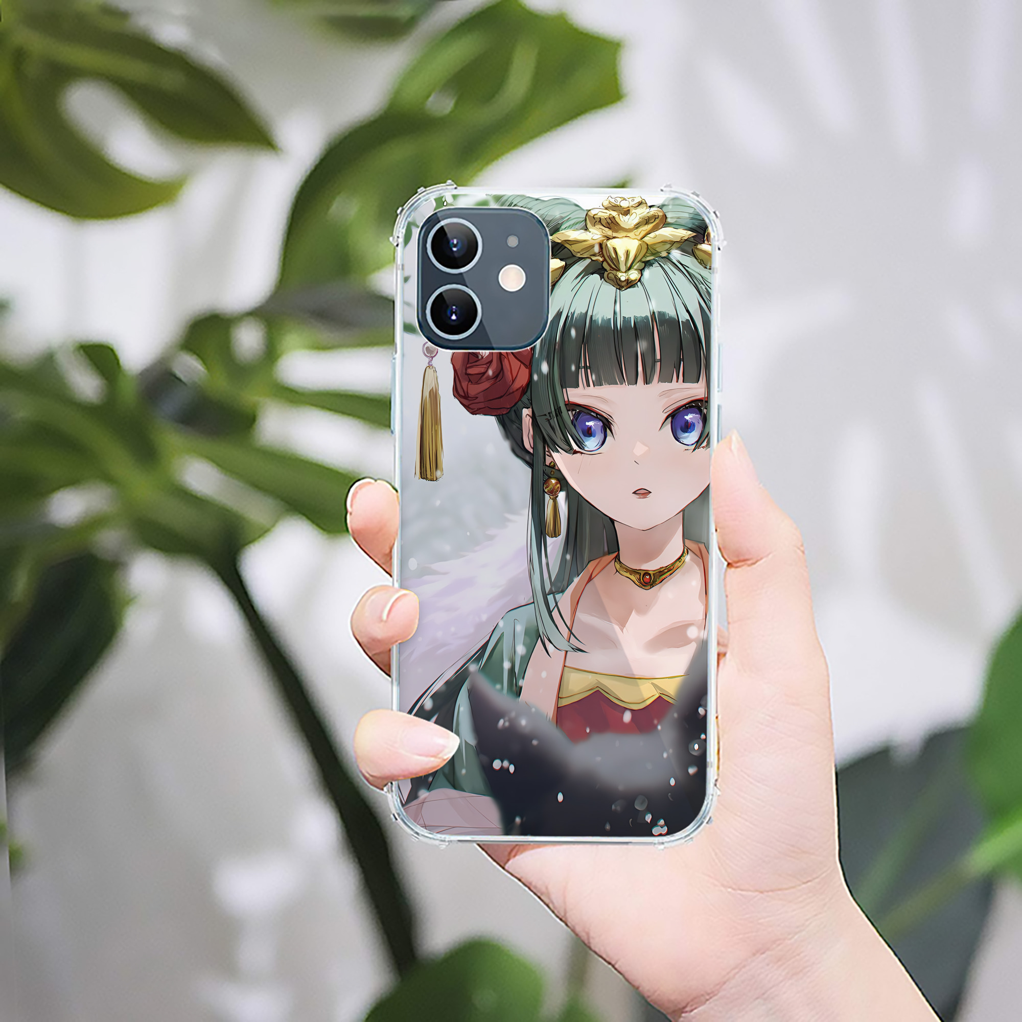 （画像用） 薬屋のひとりごと The Apothecary Diaries 【iPhone 12シリーズ対応】透明スマホケース（クリアソフトケース）